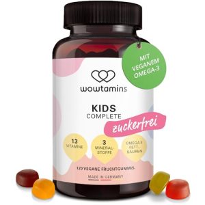 Vitamine per bambini wowtamins KIDS Completo delizioso senza zucchero