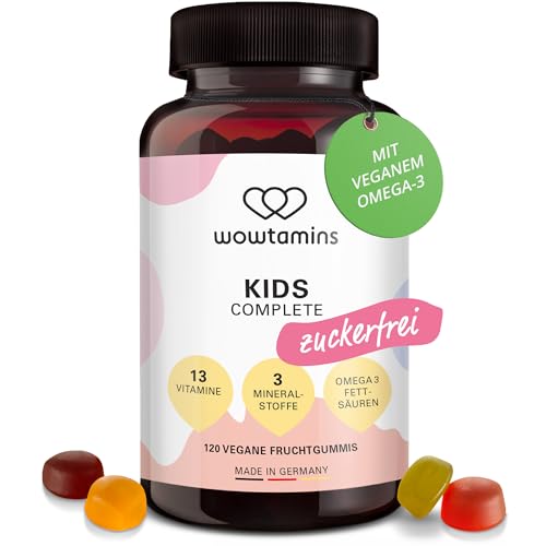 Vitamine für Kinder wowtamins KIDS Complete zuckerfrei lecker