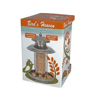 Vogelfutterspender birds heaven vogelfutterhaus aus metall