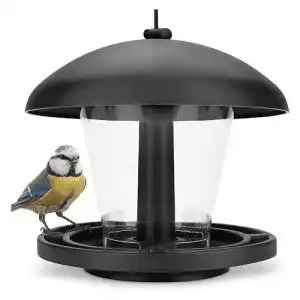 Vogelfutterspender wildlife friend zum aufhaengen schwarz