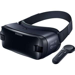 Óculos Samsung SM-R325 Gear VR VR com controlador cinza orquídea