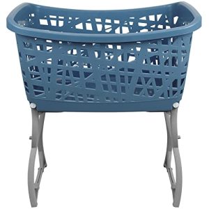 Laundry basket with legs Bishop, with folding legs