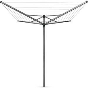 Sèche-linge rotatif Brabantia, top spinner, système parapluie