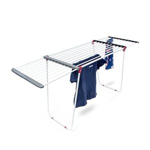 Drying rack Relaxdays drying rack, extendable, made of steel