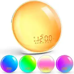 Wake up light jakatv lichtwecker mit doppelalarme