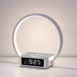 Wake up light wilit led nachttischlampe mit ladefunktion 10w