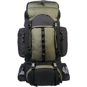 Походный рюкзак Amazon Basics с внутренним каркасом и дождевиком