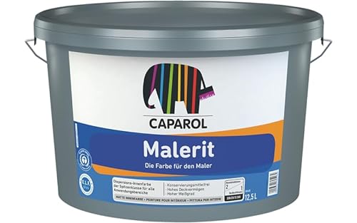 Wandfarbe Caparol Malerit E.L.F. 12,5 Liter, weiß