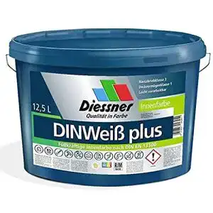 Wandfarbe diessner diesco din weiss innenfarbe 5 liter