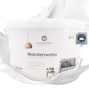 Wandfarbe wanders24 wandersweiss 10 liter weiss