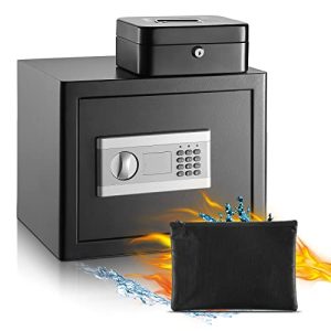 Wall safe BITOWAT safe electronic safe with money box