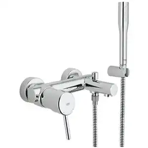 Wannenarmatur grohe concetto einhand wannenbatterie
