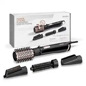Warmluftbuerste babyliss as200e rotierend set brush style ionic
