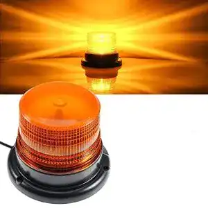 Warnleuchte dinfu led rundumleuchte gelb magnet orange led