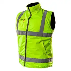 Warnweste neo tools 2in1 profi arbeitshandschuh wendbar