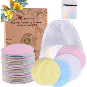 Washable make-up removal pads CT CAPETRONIX make-up removal pads