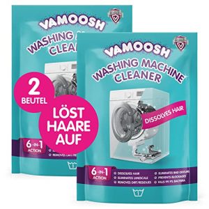 Vamoosh 6-i-1 vaskemaskinrens, løsner håret