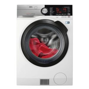 Máquina de lavar e secar roupa AEG L9WEF80690 com bomba de calor, série 9000