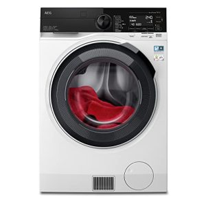 Máquina de lavar e secar roupa AEG LWR9W80600 Wifi, bomba de calor, SensiDry