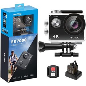 Fotocamera impermeabile AKASO Action Cam, 4K30FPS 20MP WiFi