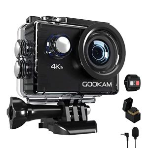 Vanntett kamera GOOKAM Action Cam 4K 20MP 40M
