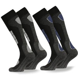 Calcetines impermeables Occulto 2 pares de calcetines de esquí para hombre