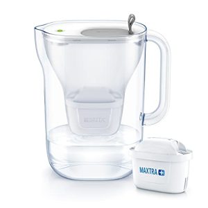Brita Style Cool water filter in light gray, with a cartridge