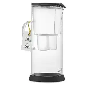 Wasserfilter silberthal glas karaffe 27 liter