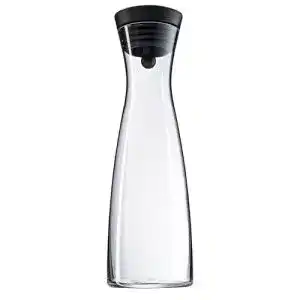 Wasserkaraffe wmf basic 15 liter glaskaraffe mit deckel
