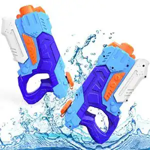 Wasserpistole kiztoys spielzeug kinder set 2 stueck 600ml pool