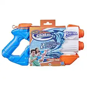 Wasserpistole nerf super soaker twin tide doppelte spritzpower