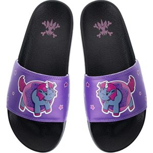 Water shoes corimori flip flops unicorn “Ruby” adults