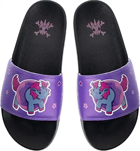 Wasserschuhe Corimori Badelatschen Einhorn Ruby für Erwachsene