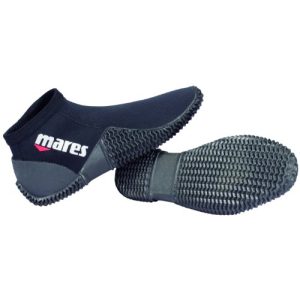 Water shoes Mares Equator diving boot, 2 mm, black