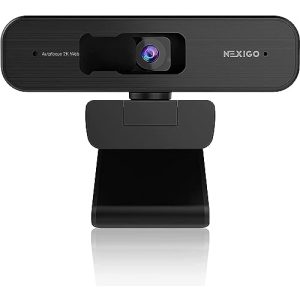 Webcam NexiGo Zoom certificada, N940P 2K, função de zoom