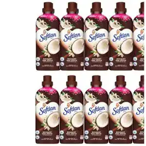 Weichspueler softlan 11tlg set 10x650 ml ultra bouquet der duefte