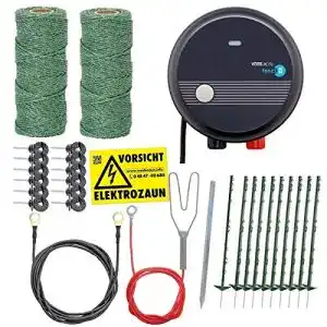 Weidezaun voss farming hundezaun komplettset 50m elektro
