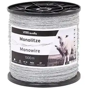 Weidezaun voss farming monolitze polydraht transparent