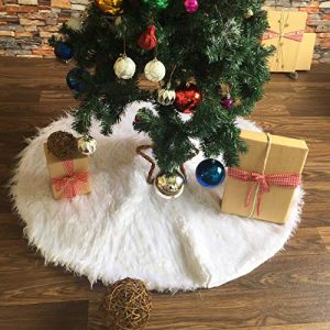 Saia para árvore de Natal ShiyiUP Decoração de árvore de Natal