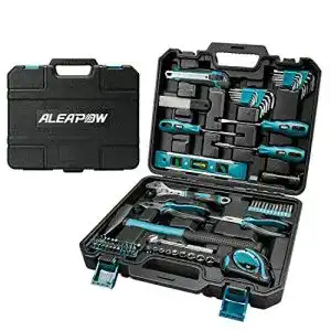 Werkzeugkoffer aleapow haushalts werkzeugset 102 tlg
