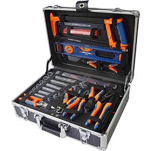 DEXTER værktøjskasse – 130 dele værktøjssæt