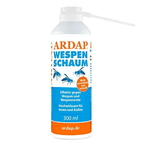 Wespenschaum Spray 300ml mit Sprührohr zur Wespenbekämpfung