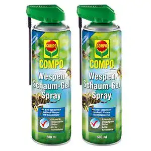 Compo Wespen Schaum-Gel Spray 1 Liter im Vorteilspack