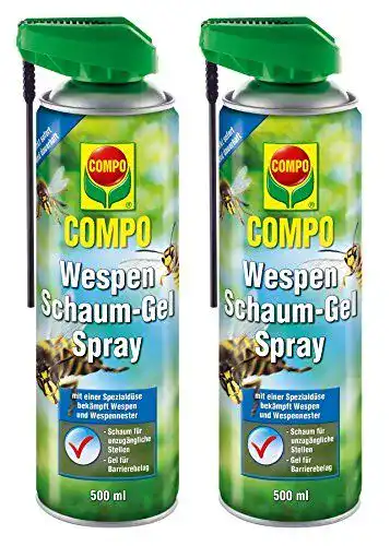 Compo Wespen Schaum-Gel Spray 1 Liter im Vorteilspack