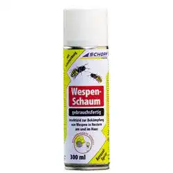 Wespenschaum Schopf 301226, 300 ml zur Bekämpfung von Wespennestern