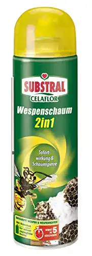 Wespenschaum von Substral Celaflor 2in1 gegen Wespennester