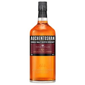 Viski Auchentoshan 12 yıl, tek malt Scotch
