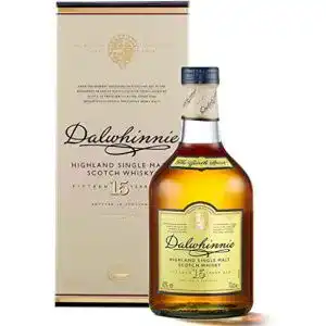 Whisky dalwhinnie 15 jahre mit geschenkverpackung