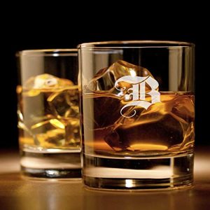 Whiskyglas Smyla Whiskey Glas mit Gravur (Buchstabe), originell