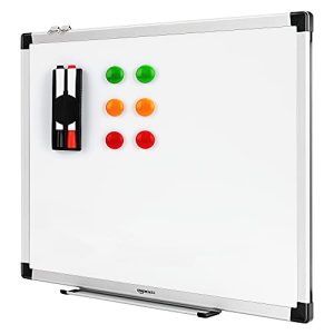 Amazon Basics Magnetic Whiteboard with Pen Tray